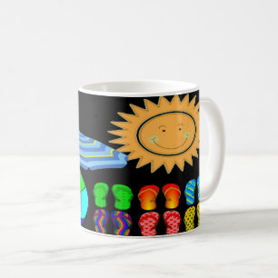 Beach Side Vacation Trip Coffee Mug