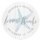 Beach Starfish Thank You Rustic Wedding Favour