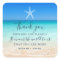 Beach Starfish Thank You Wedding Favour