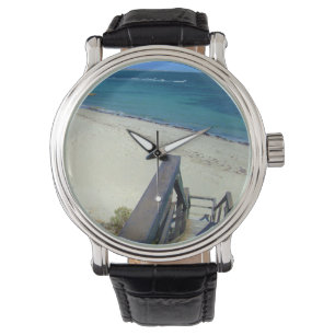 Beach Steps To Golden Sands, Mens Watch