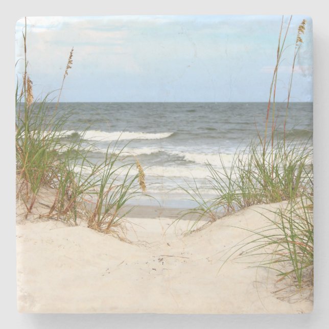 Beach Stone Coaster (Front)