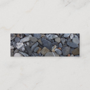 Beach Stones bookmark business card