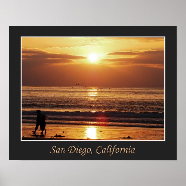 Beach Stroll Poster (Front)