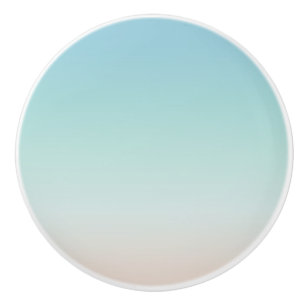 Beach Style Gradient Ceramic Knob