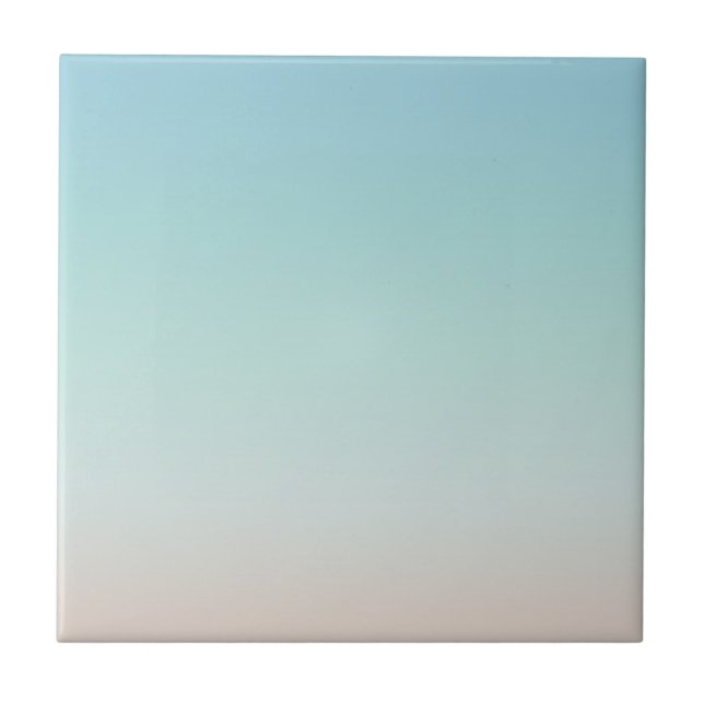 Beach Style Gradient Minimal Tile (Front)