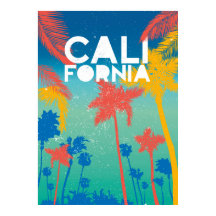 Beach Summer Thème California Poster art