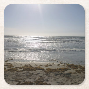 Beach Sunrise Drink Coaster