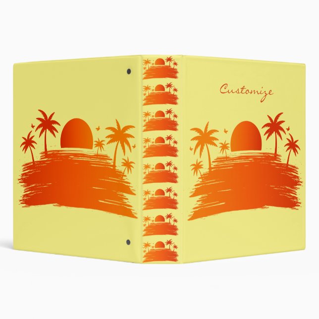 Beach Sunrise Sunset Thunder_Cove Binder (Background)