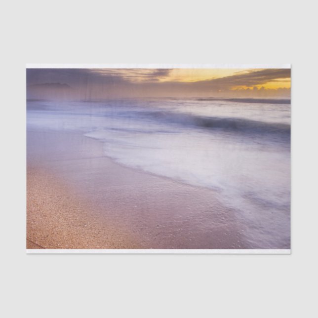 Beach Sunrise Tissue Paper (Front)