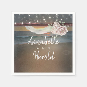 Beach Sunset Napkin