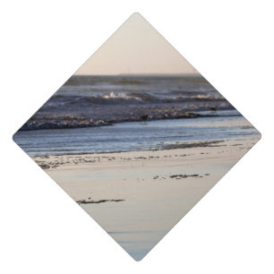 Beach Sunset Ormond Beach Graduation Cap Topper