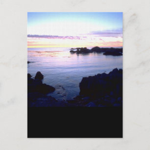 Beach Sunset Postcard
