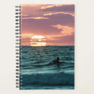 Beach Sunset Surfer Planner