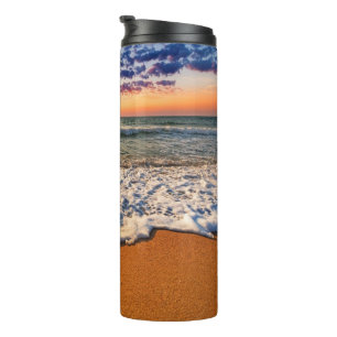 Beach Sunset  Thermal Tumbler