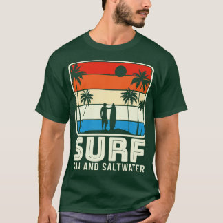 Beach Surfing Kitesurfing Wakeboarding Surfer 24 T-Shirt