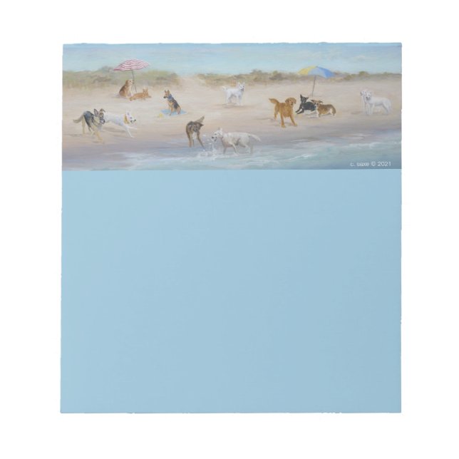 Beach Tails Note Pad (Front)