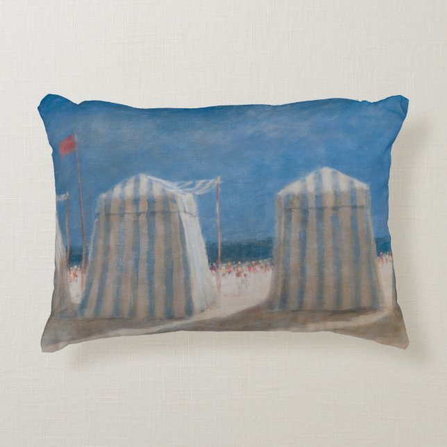 Beach Tents Brittany 2012 Accent Pillow (Front)