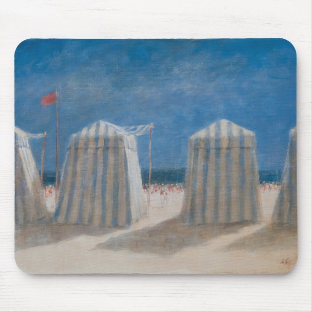 Beach Tents Brittany 2012 Mouse Pad (Front)