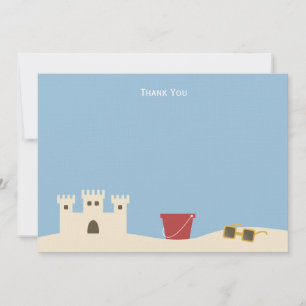 Beach Thank You Card
