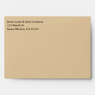 Beach Theme - Custom Envelopes