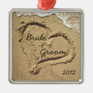 Beach Theme First Christmas Ornament