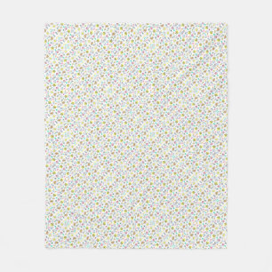 Beach Theme Pattern Cute Fleece Blanket