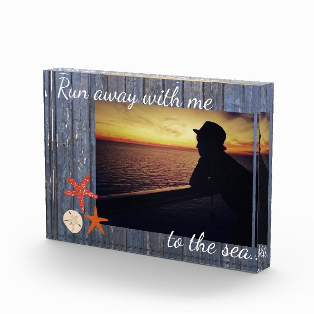 Beach Theme Photo Template (Right)