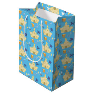 Beach Theme   Sandcastle Medium Gift Bag