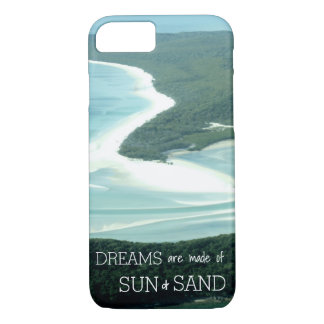 Beach Themed Phone Case with Ocean Background