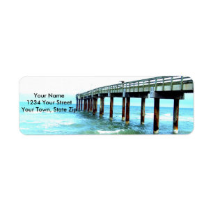 Beach Themed Return Address Labels