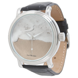 Beach themed watch
