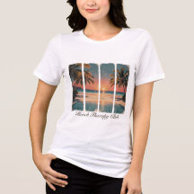 Beach Therapy Club Women T-shirt