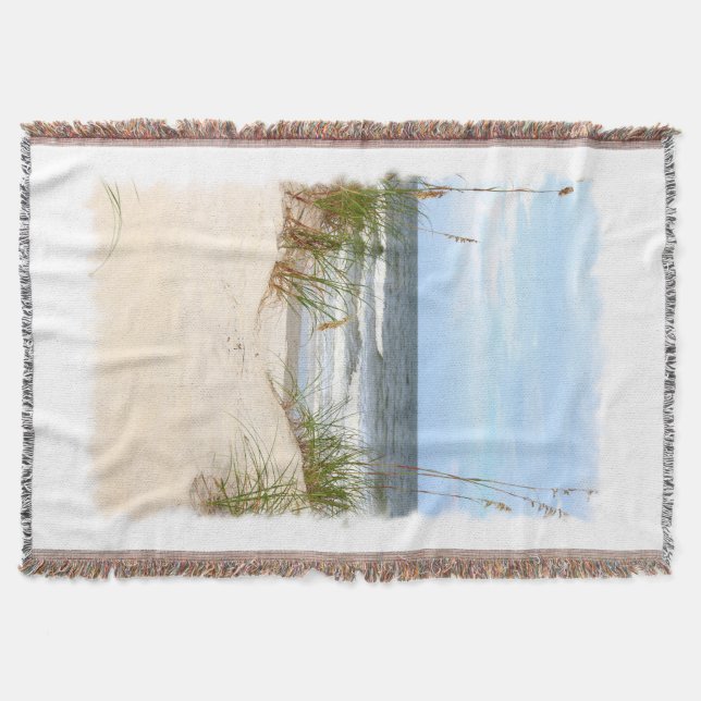 Beach Throw Blanket (Front)