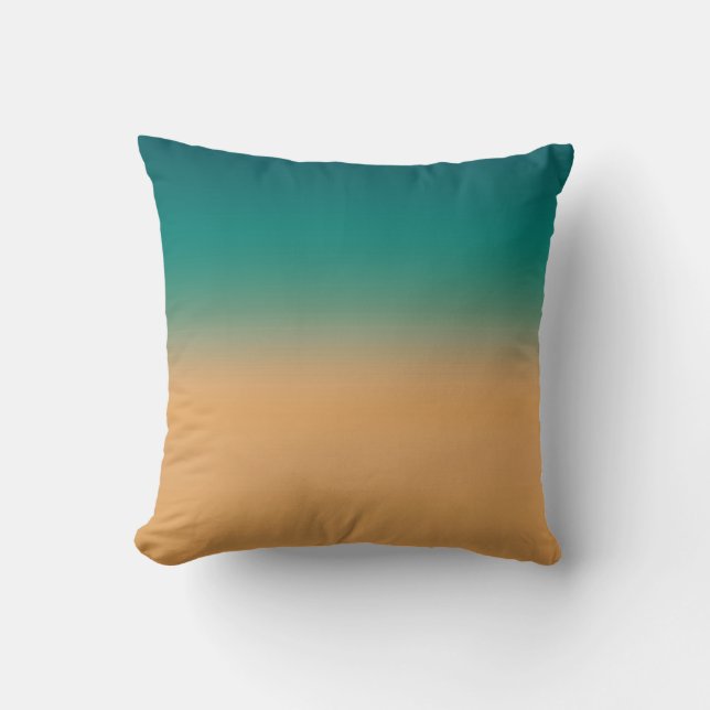 Beach Throw Pillow (Front)