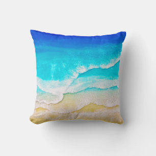 Beach Throw Pillow