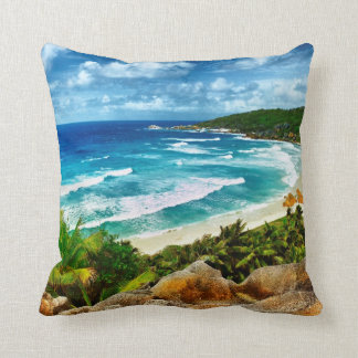 beach throw pillow