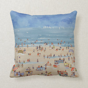 Beach Throw Pillow