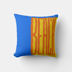 Beach Throw Pillow