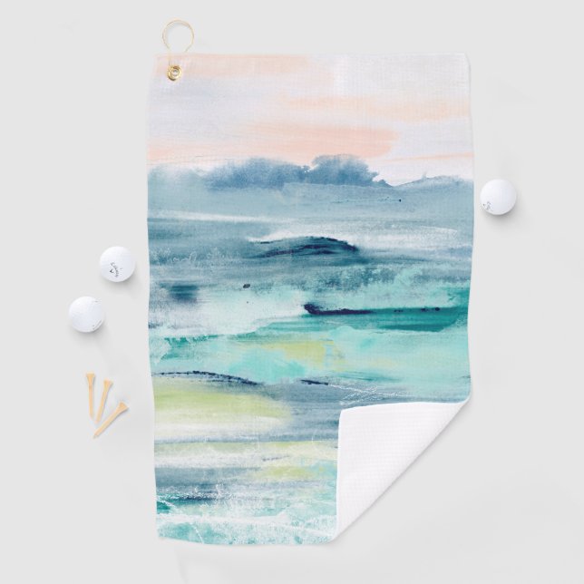 Beach Tides II Golf Towel (InSitu)
