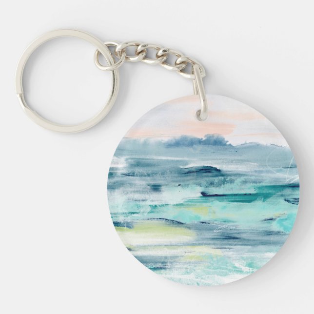 Beach Tides II Keychain (Front)