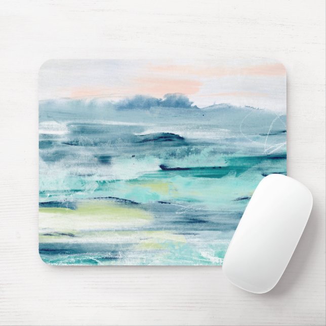 Beach Tides II Mouse Pad (With Mouse)