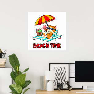 Beach Time 3 Poster