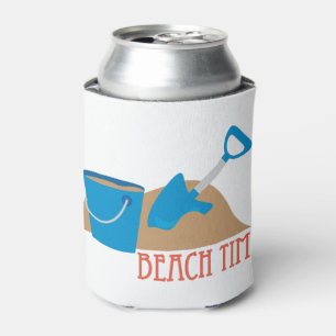 Beach Time Can Cooler
