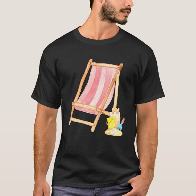 BEACH TIME Classic beach chair T-Shirt (Front)