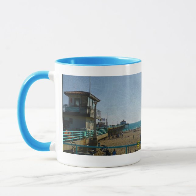 "Beach Time" from artist J.J. Barmettler Mug (Left)