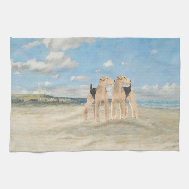 Beach Time Kitchen Towel (Horizontal)
