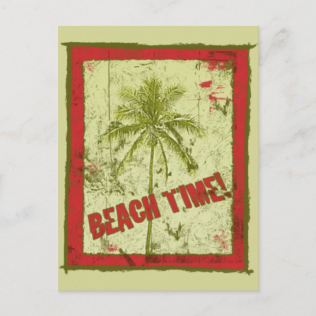 Beach Time! Party Invitations (Front)