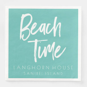 Beach Time Party Napkin
