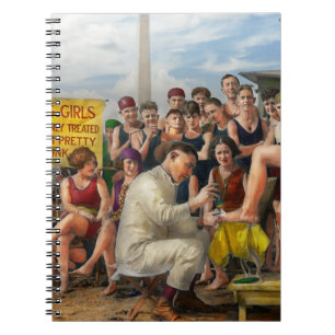 Beach - Toes Tenderly Treated 1922 Notebook