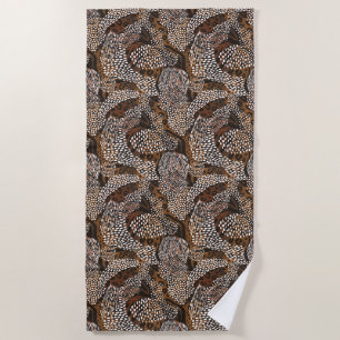 Beach Towel-Animal Print Beach Towel